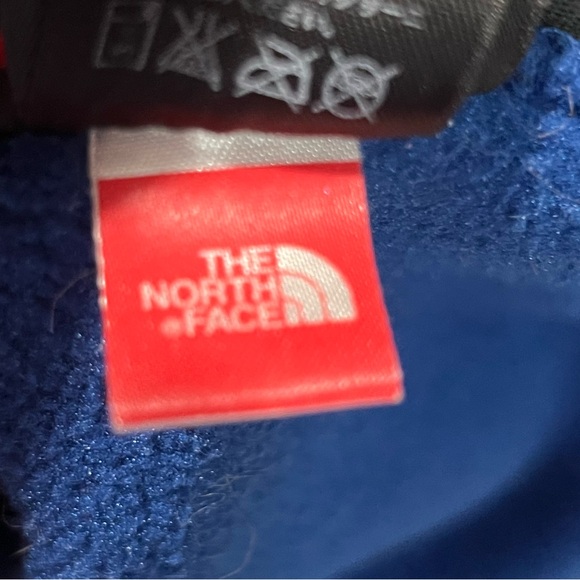 The North Face Blue Grey Denali Polartec Fleece Jacket Coat Winter Size XXL - Picture 11 of 12